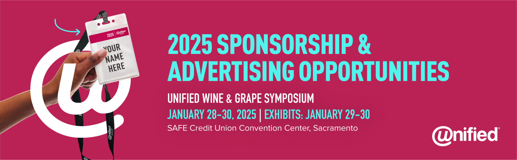There is Still Time to Sponsor or Advertise at Unified Unified Wine